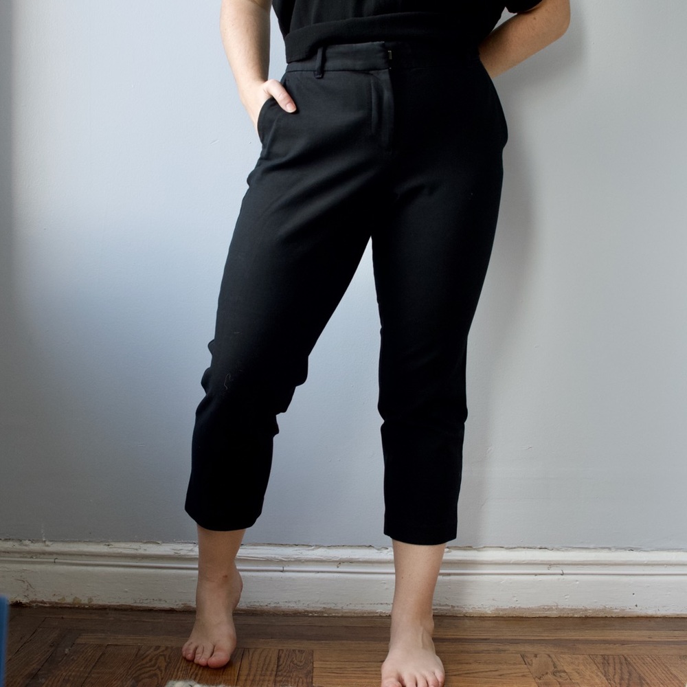 Ann Taylor ‘High-Waisted Ankle Pant - Curvy Fit’